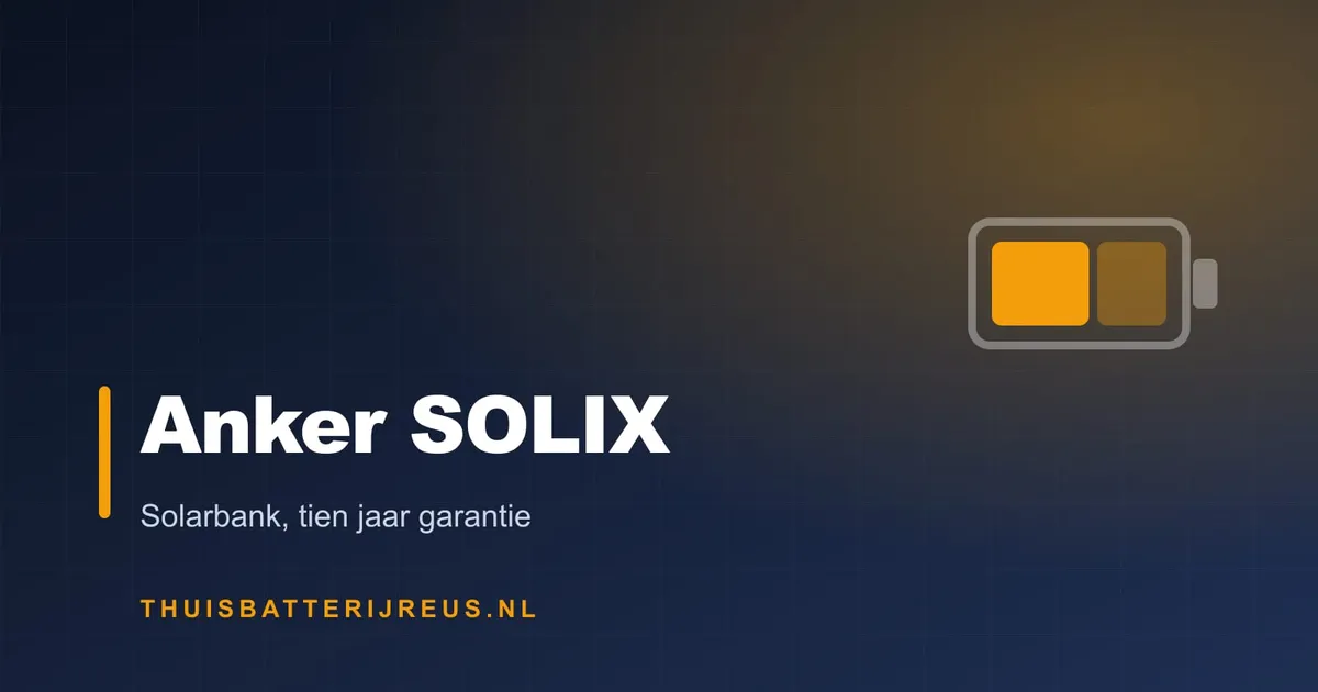 Huisstijl-cover met de tekst Anker SOLIX en een batterijsymbool
