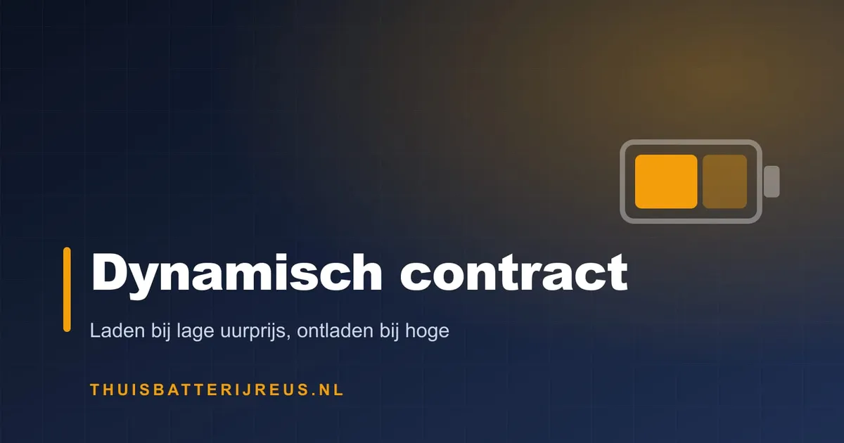 Cover met de tekst Dynamisch contract