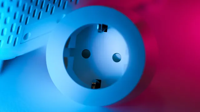 Stopcontact van dichtbij, de enige aansluiting die de Marstek Venus E 3.0 nodig heeft