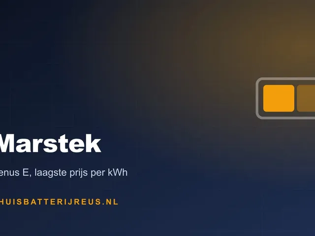 Huisstijl-cover met de tekst Marstek en een batterijsymbool