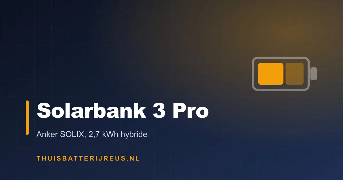 Huisstijl-cover met de tekst Solarbank 3 Pro en een batterijsymbool