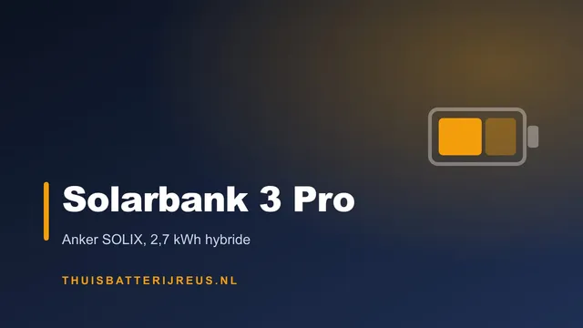 Huisstijl-cover met de tekst Solarbank 3 Pro en een batterijsymbool