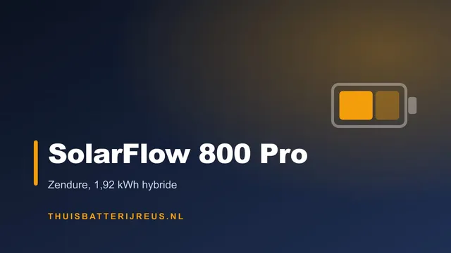 Huisstijl-cover met de tekst SolarFlow 800 Pro en een batterijsymbool